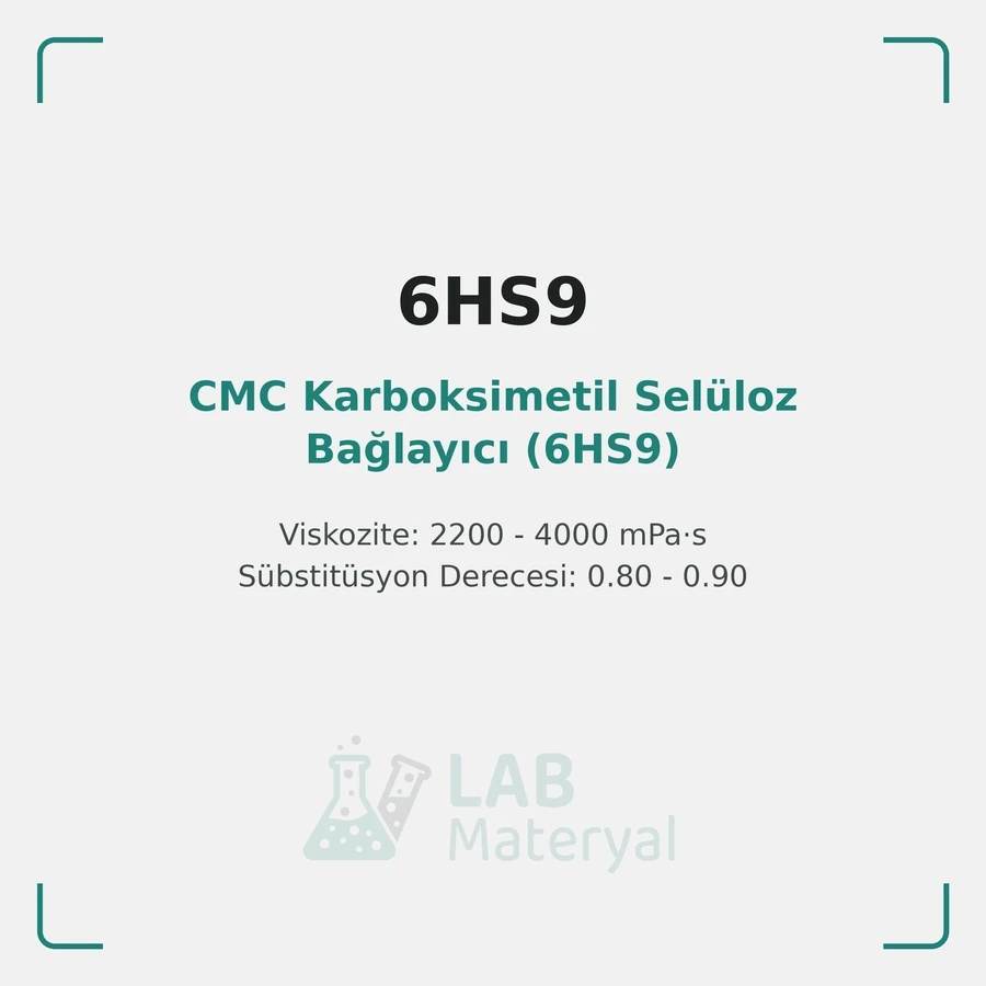 CMC Karboksimetil Selüloz Bağlayıcı (6HS9)