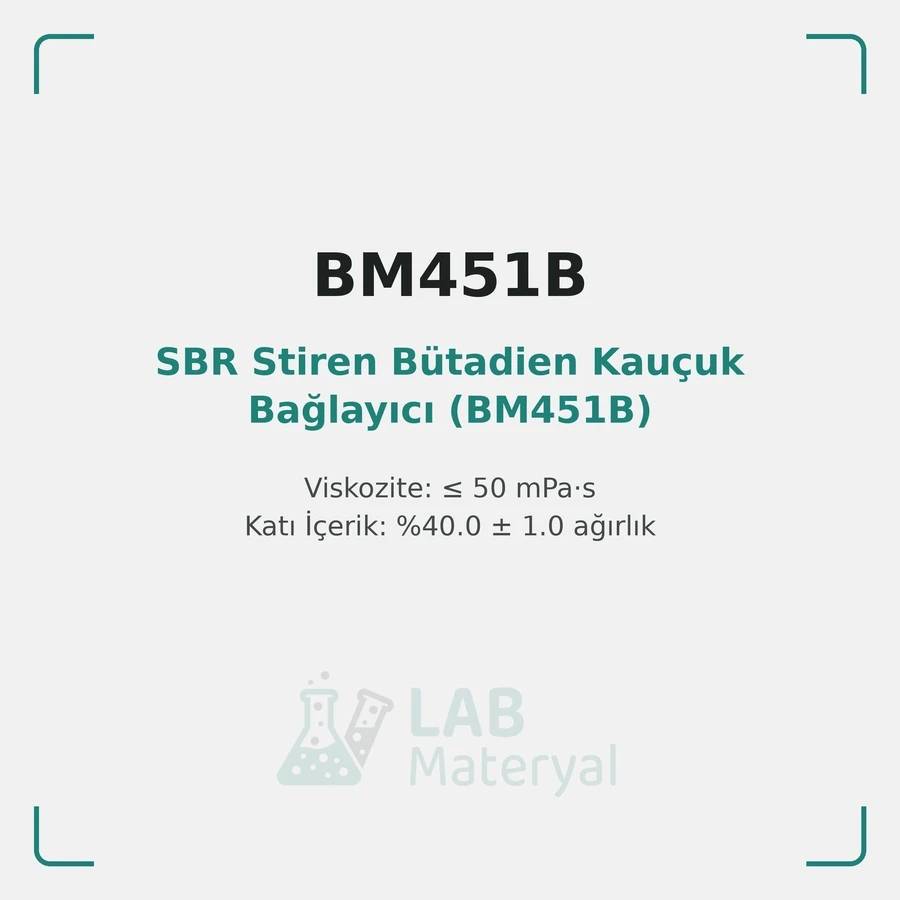 SBR Stiren Bütadien Kauçuk Bağlayıcı (BM451B)