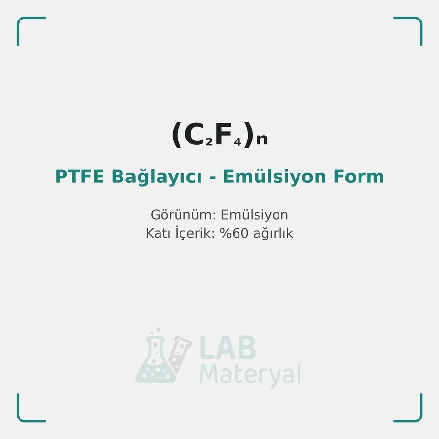 PTFE Bağlayıcı - Emülsiyon Form (D-210C)