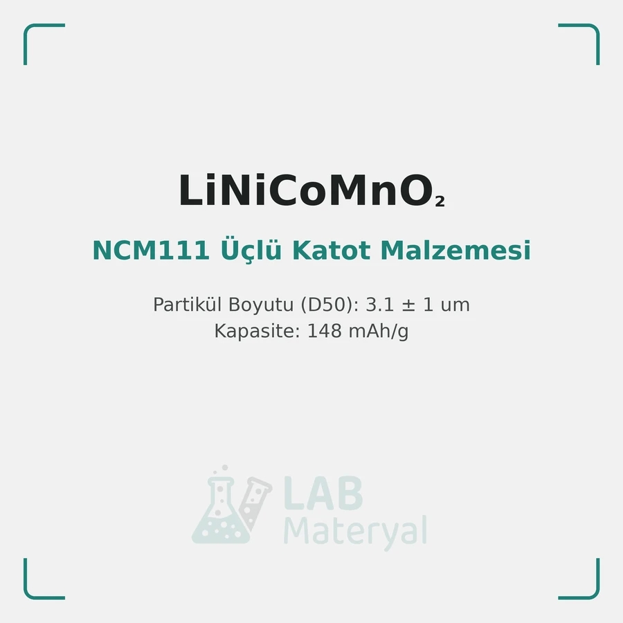 NCM111 Üçlü Katot Malzemesi