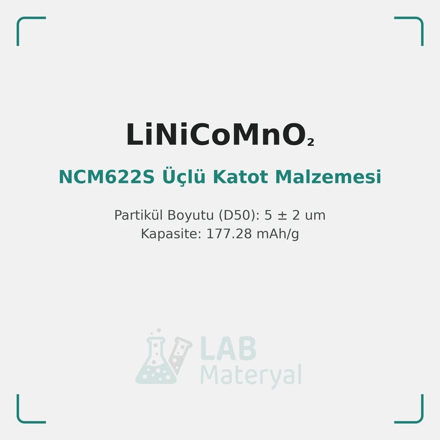 NCM622S Üçlü Katot Malzemesi