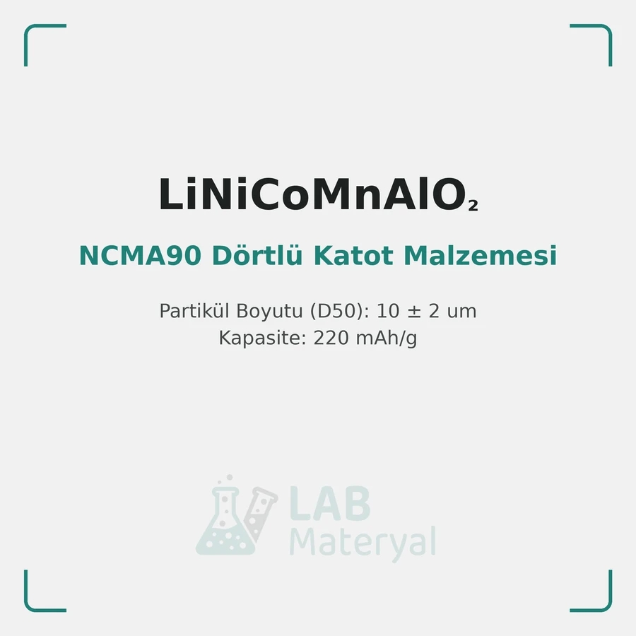 NCMA90 Dörtlü Katot Malzemesi