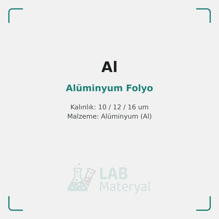 Alüminyum Folyo (Katot Akım Toplayıcı)