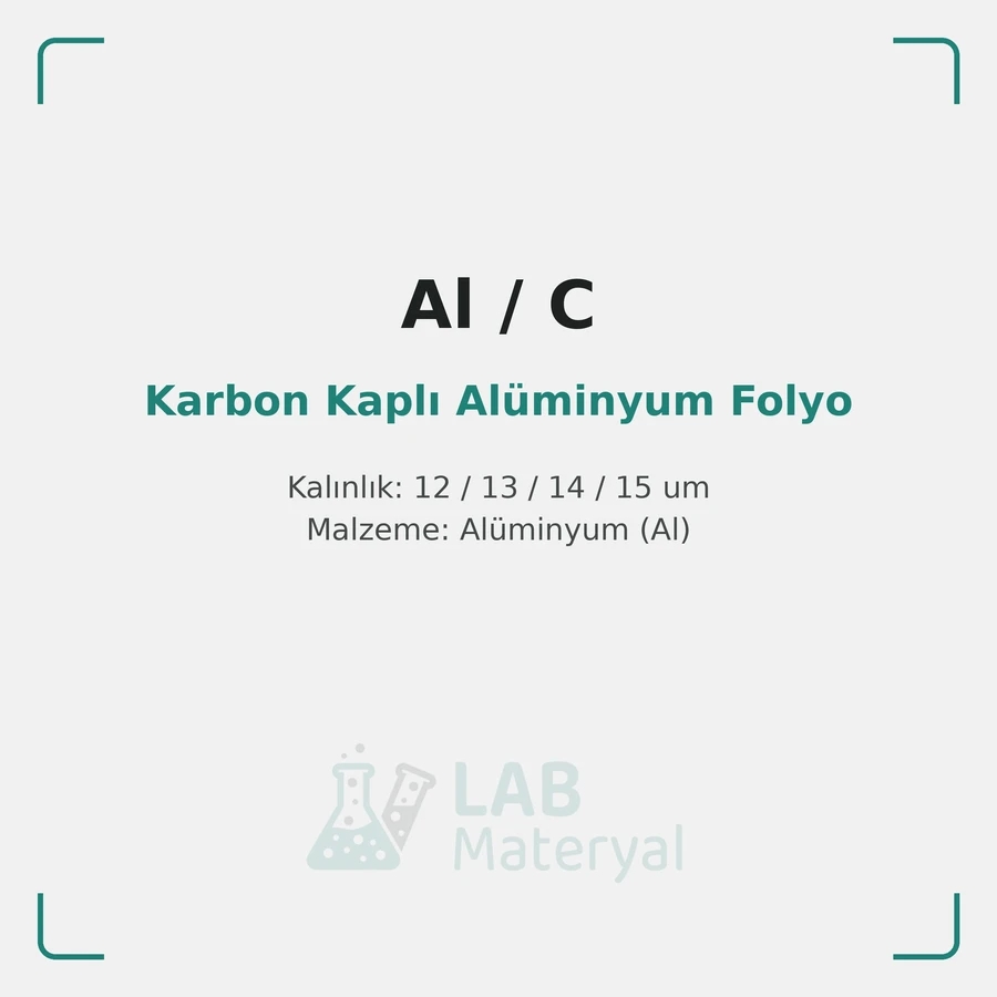 Karbon Kaplı Alüminyum Folyo