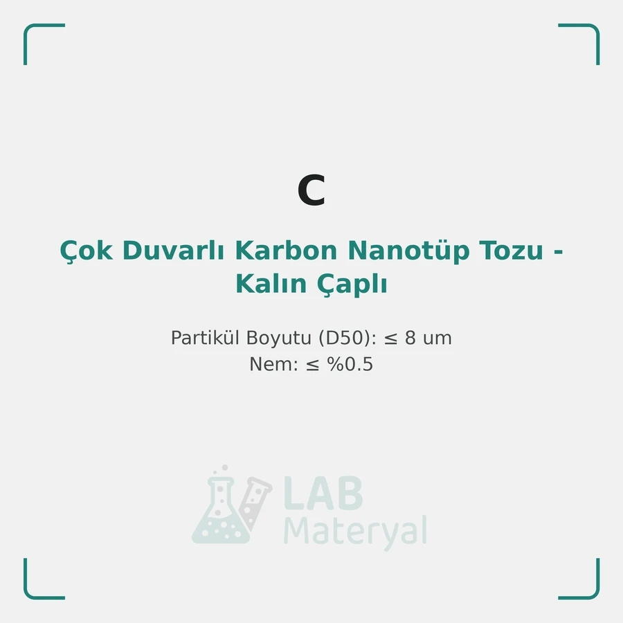 Çok Duvarlı Karbon Nanotüp Tozu - Kalın Çaplı