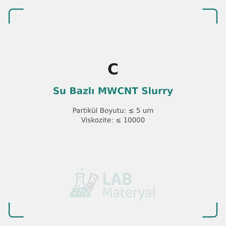 Su Bazlı MWCNT Slurry