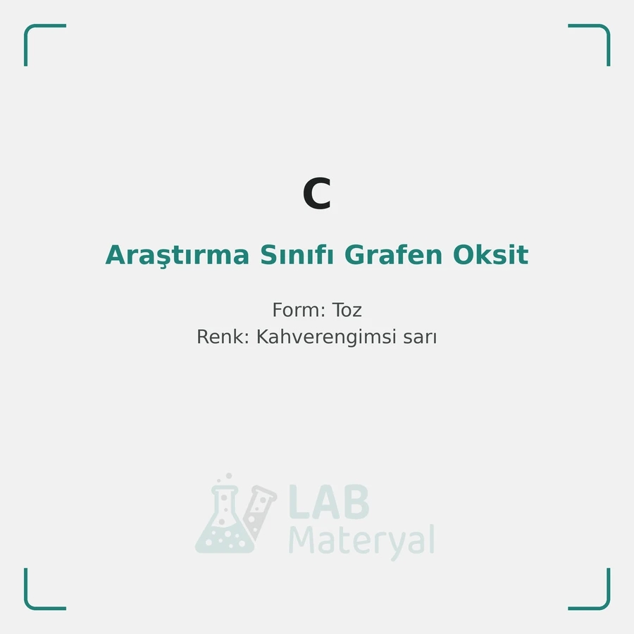 Araştırma Sınıfı Grafen Oksit