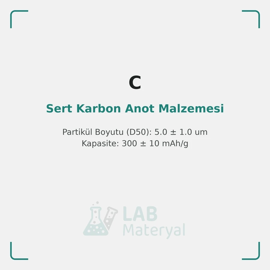 Sert Karbon Anot Malzemesi (BHC-300)