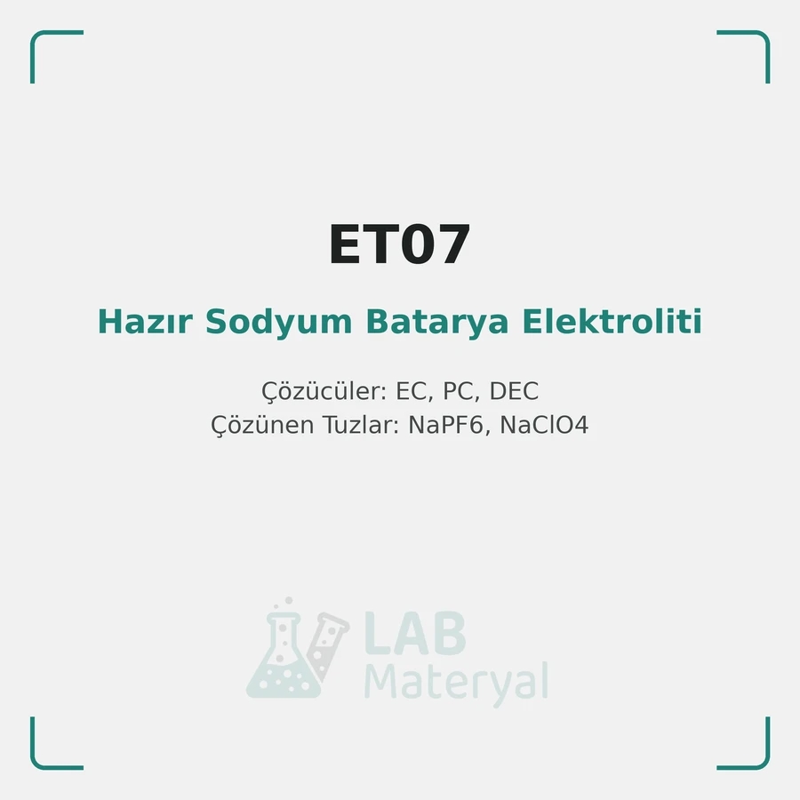 Hazır Sodyum Batarya Elektroliti