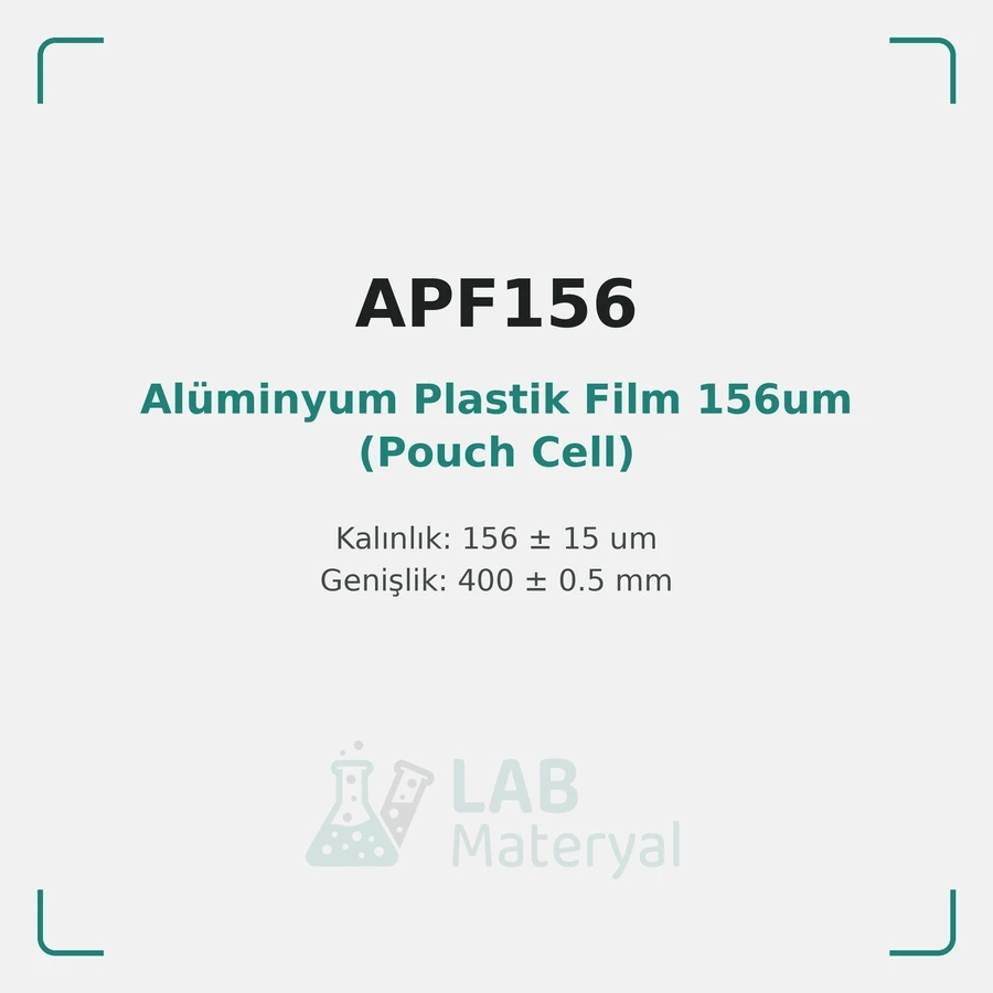 Alüminyum Plastik Film 156um (Pouch Cell)