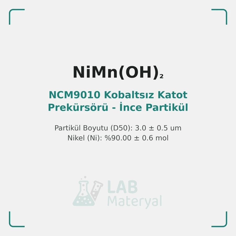 NCM9010 Kobaltsız Katot Prekürsörü - İnce Partikül