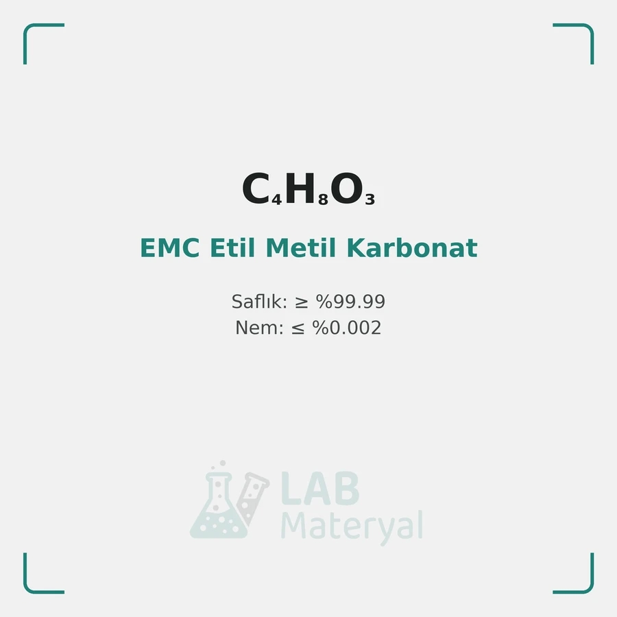 EMC Etil Metil Karbonat (Batarya Sınıfı)