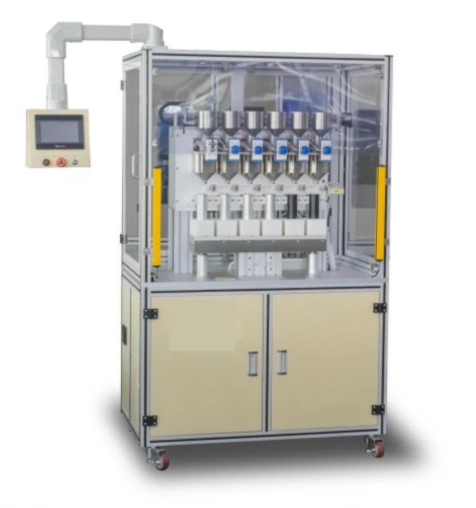 6 İstasyonlu Vakumlu Elektrolit Doldurma Makinesi