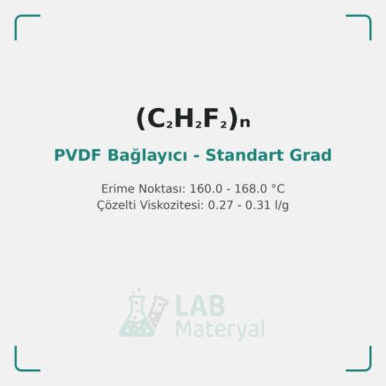 PVDF Bağlayıcı - Standart Grad (LM-BIND-5130) | LabMateryal Bağlayıcı