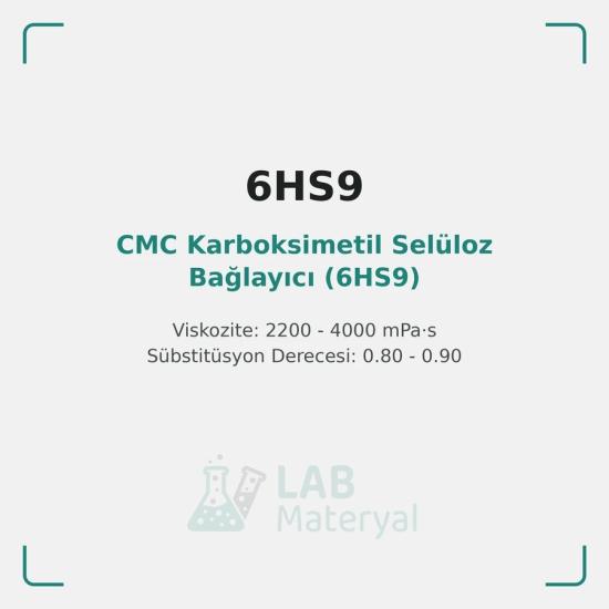 CMC Karboksimetil Selüloz Bağlayıcı (6HS9) | LabMateryal Bağlayıcı