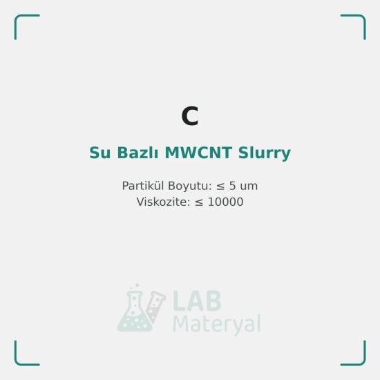 Su Bazlı MWCNT Slurry (LM-COND-SL-HC801) | LabMateryal İletken Katkı