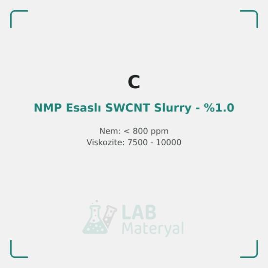 NMP Esaslı SWCNT Slurry - %1.0 (1%NMP-SWCNT) | LabMateryal İletken Katkı