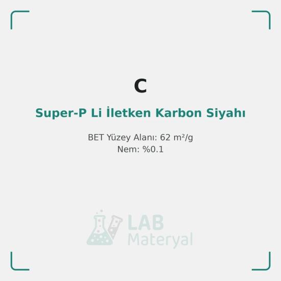 Super-P Li İletken Karbon Siyahı | LabMateryal İletken Katkı