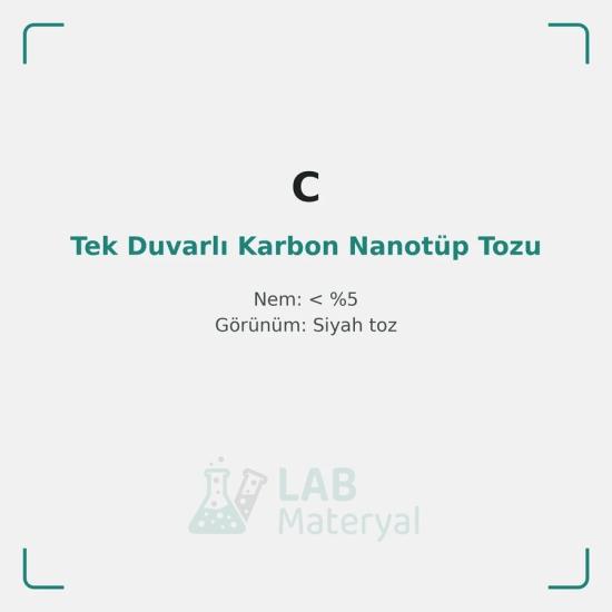 Tek Duvarlı Karbon Nanotüp Tozu (LM-COND-SWCNT01) | LabMateryal İletken Katkı