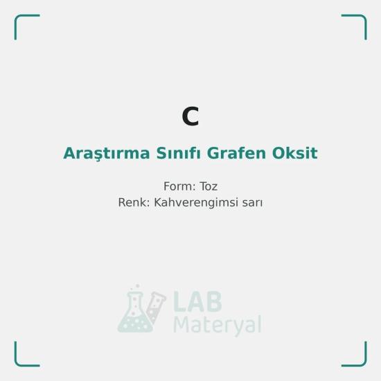 Araştırma Sınıfı Grafen Oksit (LM-GRP-GO1211) | LabMateryal Grafen