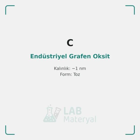 Endüstriyel Grafen Oksit (LM-GRP-GTO3211) | LabMateryal Grafen