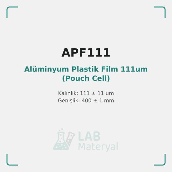 Alüminyum Plastik Film 111um (Pouch Cell) | LabMateryal Hücre Malzemesi
