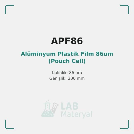 Alüminyum Plastik Film 86um (Pouch Cell) | LabMateryal Hücre Malzemesi