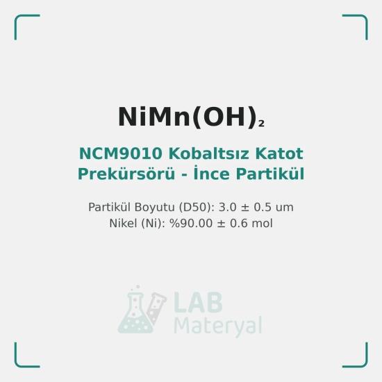 NCM9010 Kobaltsız Katot Prekürsörü - İnce Partikül | LabMateryal Katot Prekürsörü