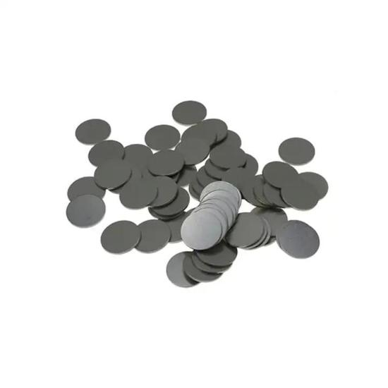 304SS Coin Cell Battery Spacer, Çap: 15.8 mm, Kalınlık: 1.0 mm