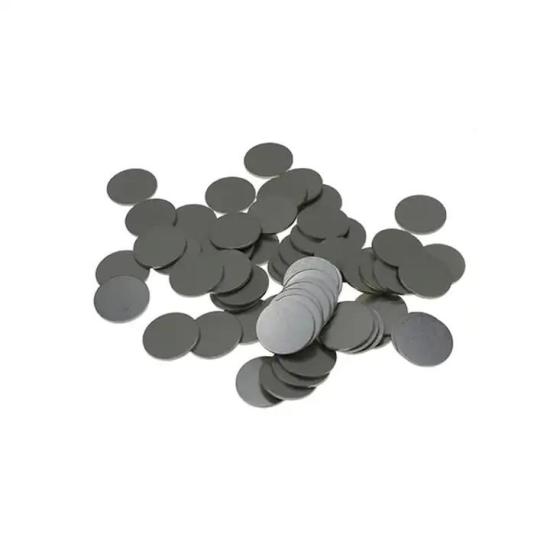 304SS Coin Cell Battery Spacer, Çap: 15.8 mm, Kalınlık: 1.5 mm